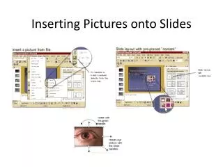 Inserting Pictures onto Slides