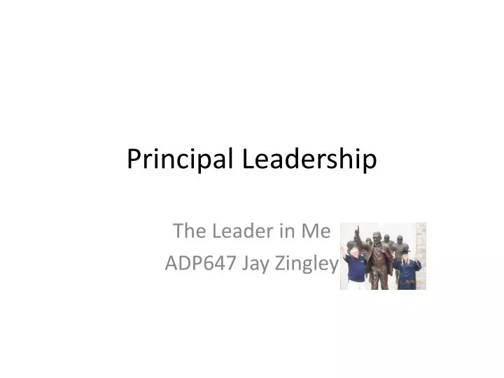principal leadership