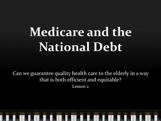 Medicare and the National Debt