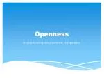 Openness