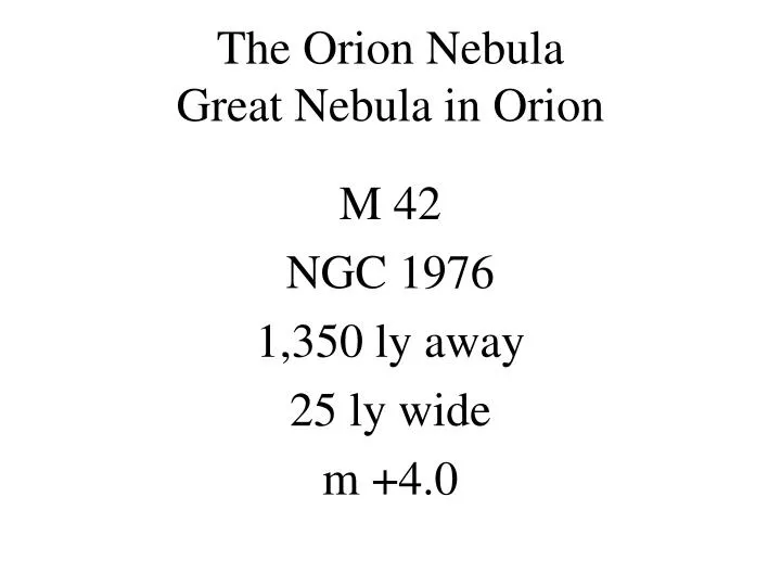 the orion nebula great nebula in orion