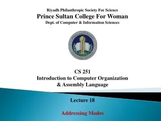 Riyadh Philanthropic Society For Science Prince Sultan College For Woman