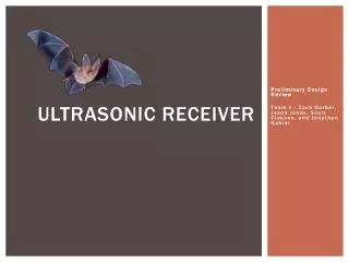 Ultrasonic Receiver