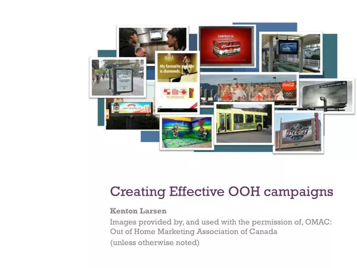 creating effective ooh campaigns
