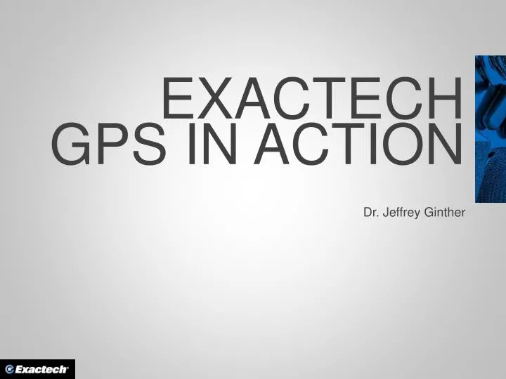 exactech gps in action