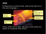Style - slide 1