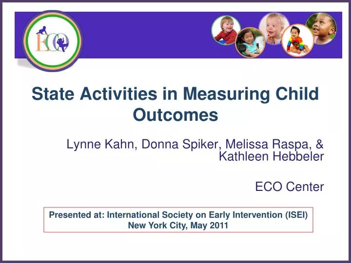 state activities in measuring child outcomes