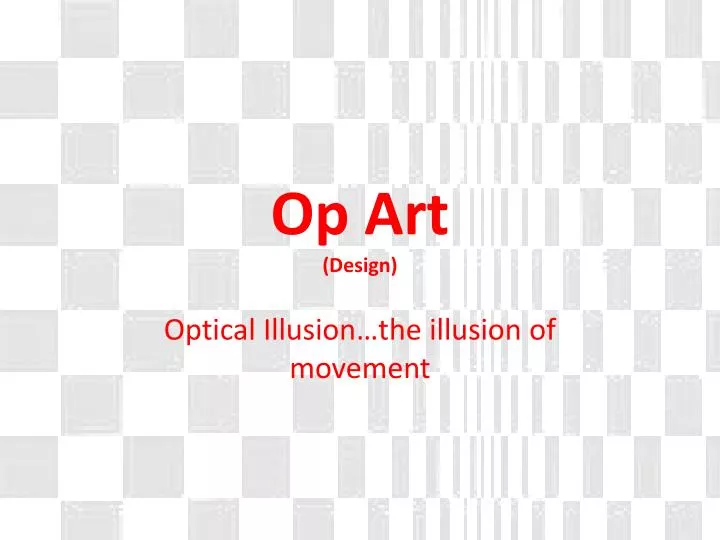 op art design