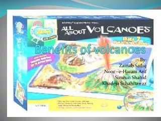 Benefits of volcanoes