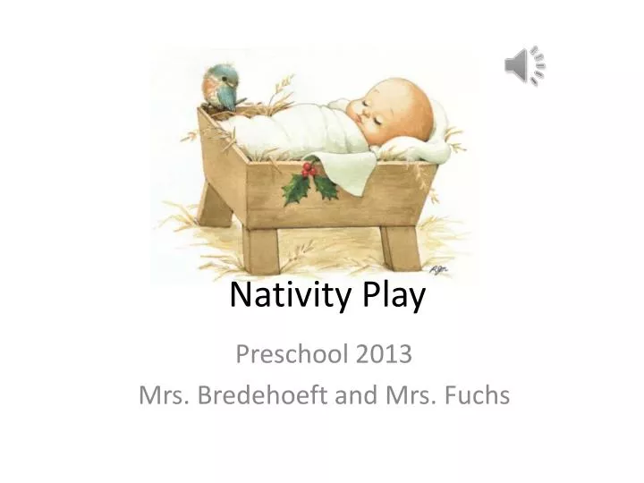 nativity play