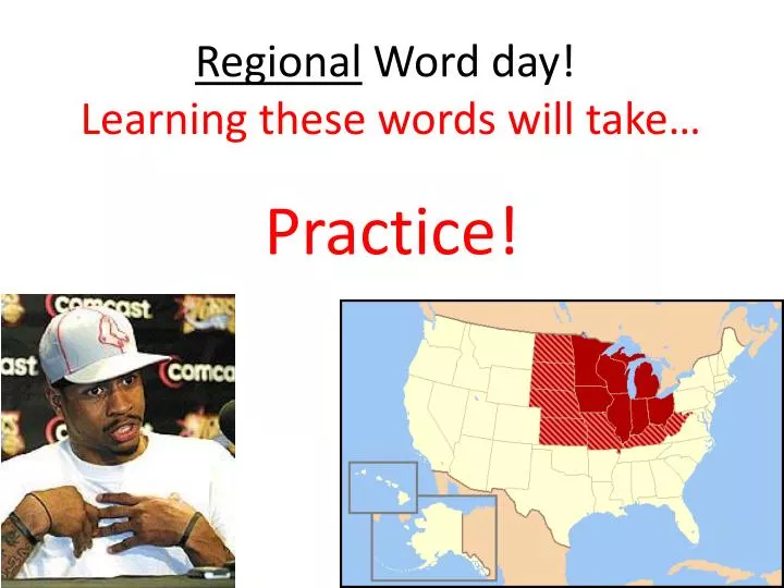 regional word day learning these words will take