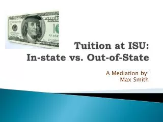 Tuition at ISU: In-state vs. Out-of-State