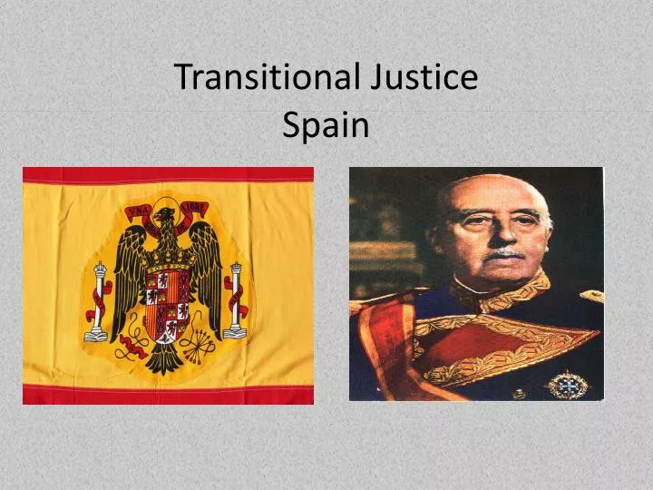 transitional justice spain