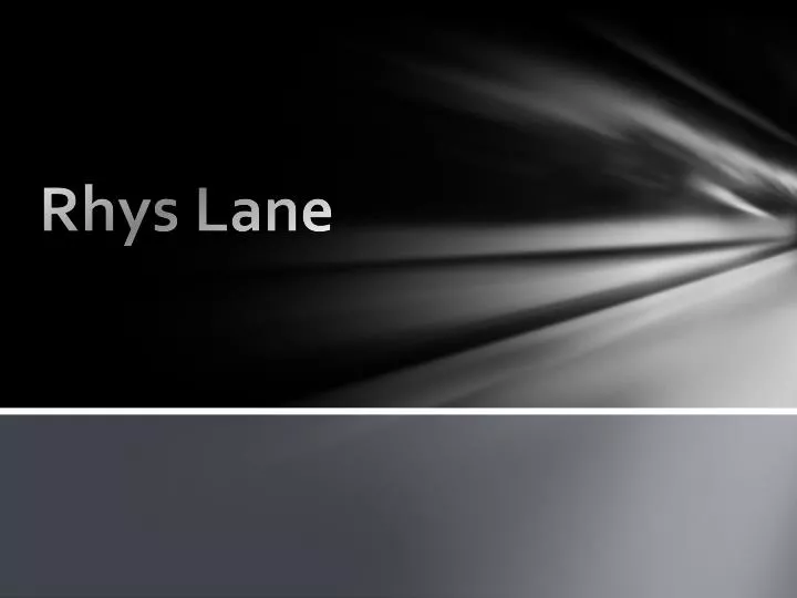 rhys lane