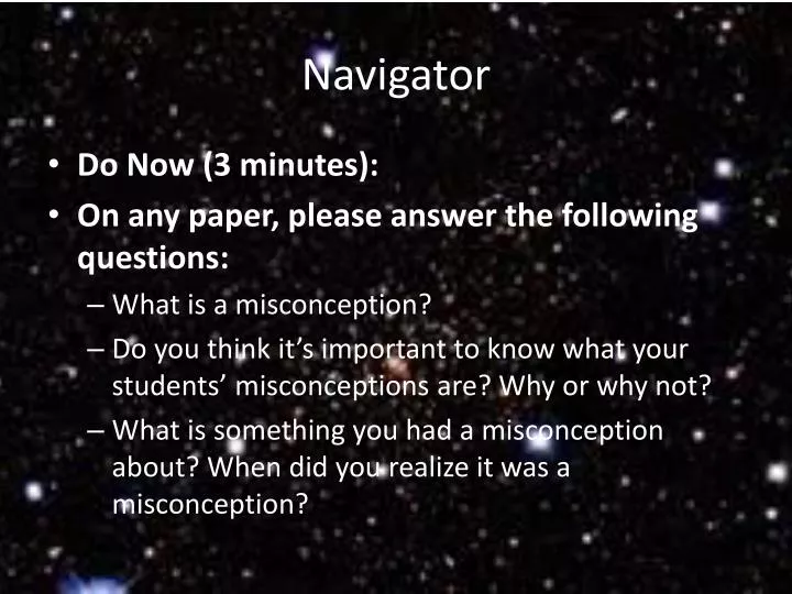 navigator