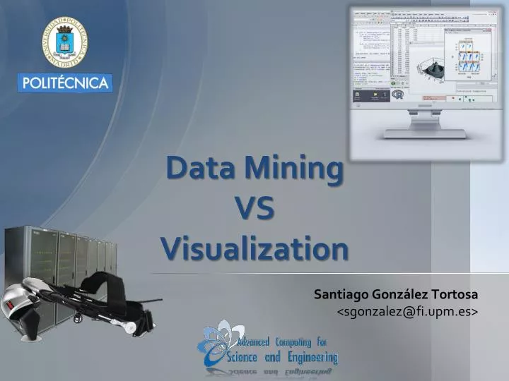data mining vs visualization