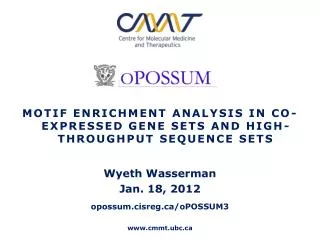 Motif Enrichment Analysis in Co-Expressed Gene Sets and High-Throughput Sequence Sets