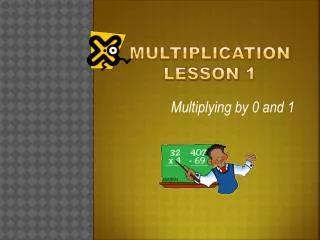 multiplication lesson 1