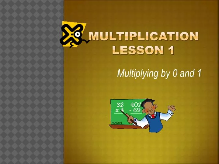 multiplication lesson 1