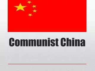 Communist China