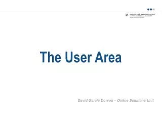 The User Area