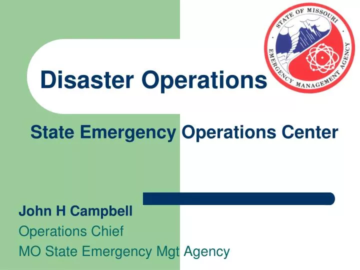 state emergency operations center