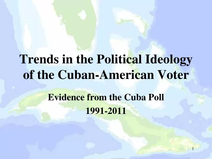 trends in the political ideology of the cuban american voter