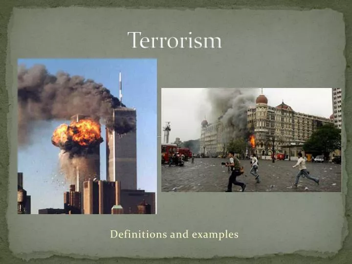 terrorism