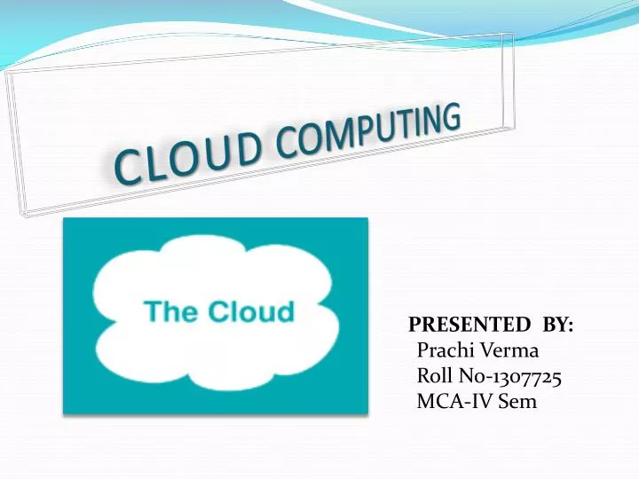 cloud computing