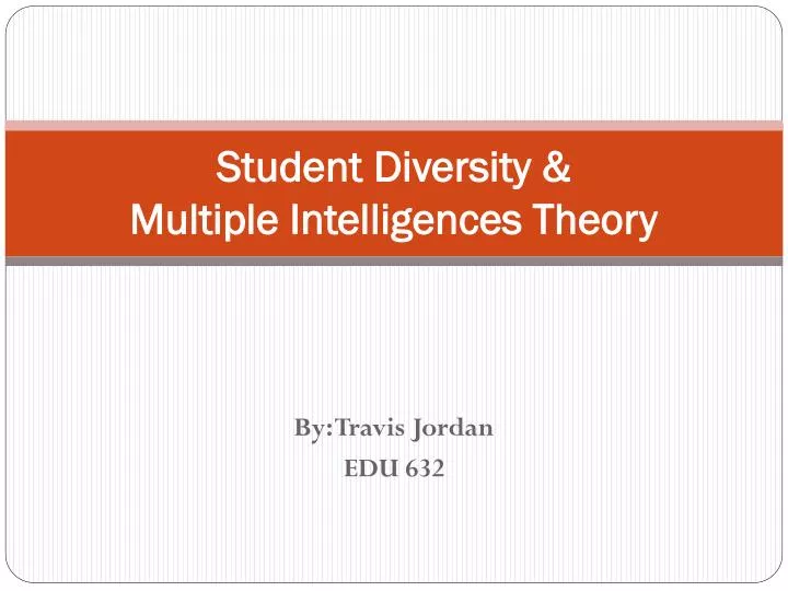 student diversity multiple intelligences theory