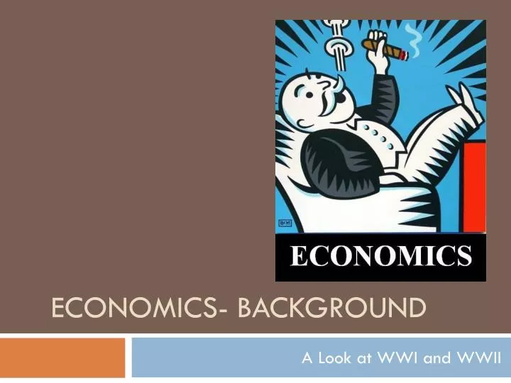 economics background