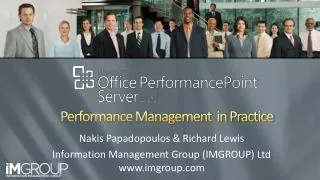 Performance Management in Practice