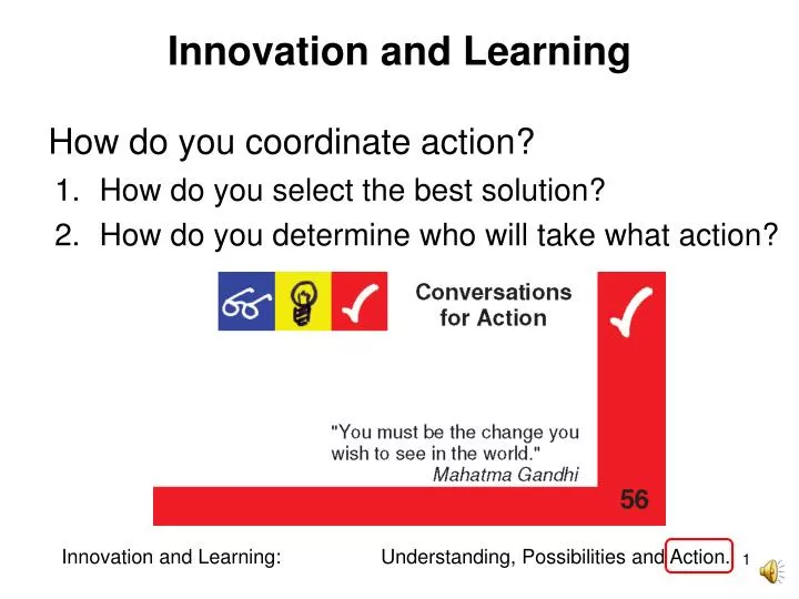 innovation and learning