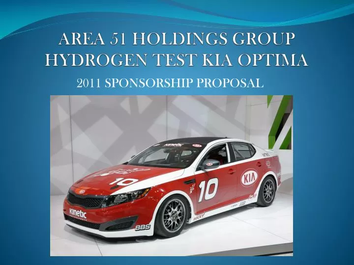 area 51 holdings group hydrogen test kia optima
