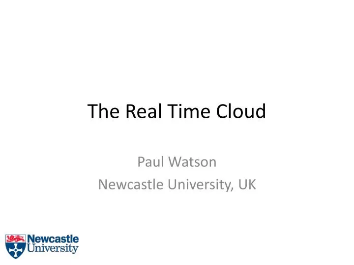 the real time cloud