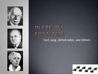 In Freud's footsteps