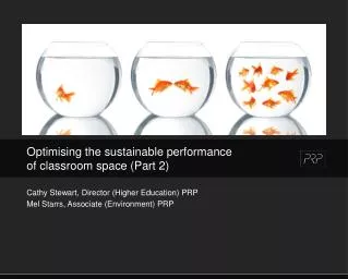 Optimising the sustainable performance of classroom space (Part 2)