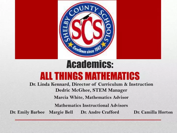 academics all things mathematics