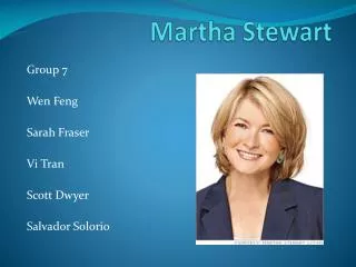 Martha Stewart