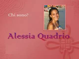 alessia quadrio