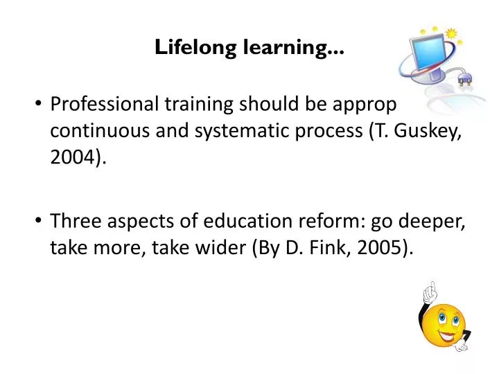 lifelong learning