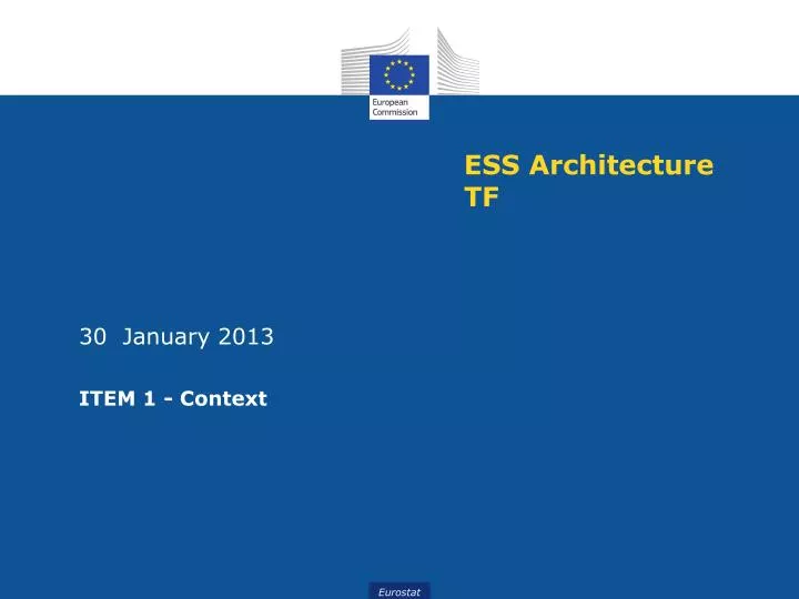 ess architecture tf