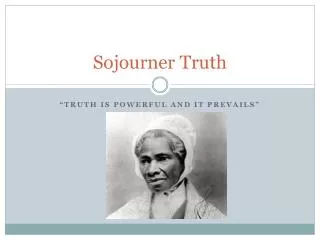 Sojourner Truth