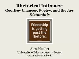 Alex Mueller University of Massachusetts Boston alex.mueller@umb