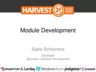 Module Development