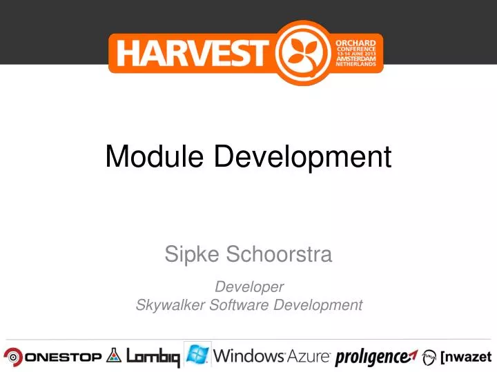 module development