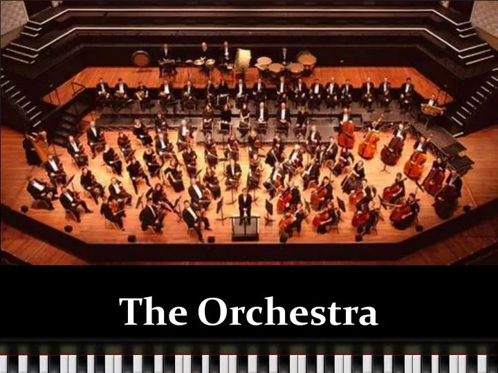 the orchestra