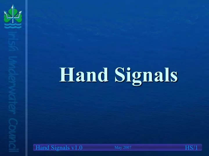 hand signals