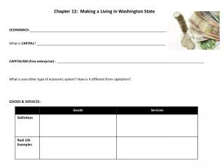 Chapter 12: Making a Living in Washington State