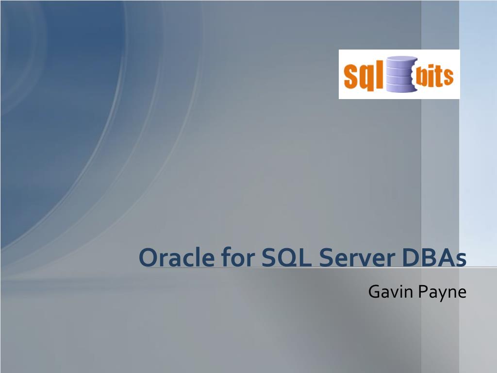 PPT - Oracle for SQL Server DBAs PowerPoint Presentation, free download ...